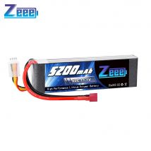 Zeee 3S Lipo 5200mAh FPV Drone Batteria 11.1V 60C Softtcase con Deans Plug per RC Auto Camion Elicottero Barca Lipo Hobby Parti RC