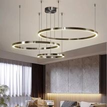 Modern home decor ring led lights pendant light lamps for living room Chandeliers for dining room hanging light indoor lighting