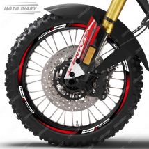 Reflektierende Motocross-Felgenaufkleber, Radaufkleber, Motorrad-Felgenstreifen für RIEJU Aventure 500