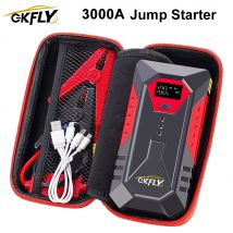 GKFLY 3000A/4000A Rozruchowywacz Samochodowy Duży Power Bank Booster Akumulatora Samochodowego 12V Urządzenie do Rozruchu Samochodów Benzynowych 6.0L i Diesla 5.0L