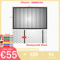 JUICEASE-Panel de panal para máquina de grabado láser, herramienta de marcado de logotipo CNC, Panel de aluminio, tabla de corte limpio, 540x850MM