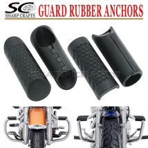 Moto 32 millimetri 1-1/4 "Motore Guard Bar Pioli In Gomma Per Harley Softail Sportster Road King Touring Honda Yamaha Suzuki Kawasaki