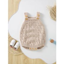 Baby-Bodys, Kleidung, modisch, Bonbonfarben, gestrickt, für Neugeborene, Baumwolle, Einteiler für Kleinkinder, Jungen und Mädchen, Einteiler, Outfits, 0–18 Monate