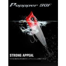 95mm 24g Topwater Popper Fishing Lures Twitch Wobblers with Water Spray Floating Artificial Hard Bait Saltwater Bass Swimbait