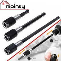 1/4 Zoll Sechs kant schaft Schnell spanner Elektro bohrer Magnets ch rauben dreher Bit verstellbarer Verlängerung halter Stangen schaft Elektro werkzeug