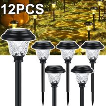 Solar Rasen Lichter Im Freien Wasserdichte Garten Dekor Licht Boden Lampe Terrasse Balkon Garten Licht LED Landschaft Lampe für Hof Zaun