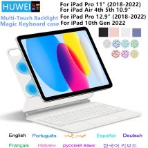 Tastiera magica per iPad Pro 11 12.9 Air 4 Air 5 per iPad 10a generazione Pro 12.9 6a 5a 4a 3a generazione Custodia magnetica Smart Cover