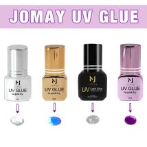 JOMAY 4-color UV Glue For Eyelash Extension 1-3S Quick Drying Lash Glue Eyelash UV 5ml