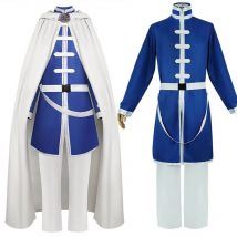 Himmel Costume Cosplay Scialle Mantello Pantaloni Halloween Comic Con per abiti Himmel di grandi dimensioni