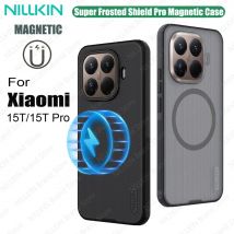 Nillkin For Xiaomi 15T /15T Pro MagSafe Case Frosted Shield Pro Magnetic Case Shockproof Ultra-thin Cover For Xiaomi 15T Pro