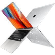 Custodia per laptop Bling Glitter per MacBook Pro 13 Cover A1708 A2159 A2289 A2338 Pro 14 A2992 Guscio rigido in plastica MacBook Air 15 A2941