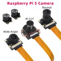 Raspberry Pi 5 Kamera 5MP 1080P Optionale Nachtsicht Weitwinkel IR-CUT FF AF Kameras für RPI 5 Pi5 Null