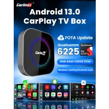 CarlinKit Android 13 TV Box SM6225 8-Cores CarPlay Ai Box Wireless Android Auto For Netflix IPTV For OEM Car Plug and Play