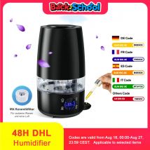 Humidificador de 4L, humidificador profesional de gran capacidad para el hogar, difusor de aroma de niebla de plantas con control remoto, temporizador