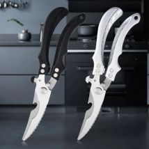 Edelstahl Huhn Knochen Schere Küche Schere Haushalt Lebensmittel Schere Fisch Huhn Ente Cutter Schere Messer