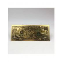 1pc Drop Shipping high quality $1 Million Dollar Bill Banknotes Decoration Antique Plated Gold USA Souvenir Home Decoration