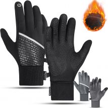 Winterhandschuhe, warme Touchscreen-Vollfinger-Fahrradhandschuhe, wasserdichte Sporthandschuhe, Fahrrad, Skifahren, Motorradfahren, Wandern