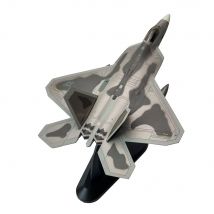 Maßstab 1:100 US Lockheed Martin F-22 F22 Raptor Kampfflugzeug Druckguss Metall Flugzeug Flugzeug Modell Kinder Geschenk Spielzeug