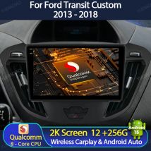 Android 15 Autoradio Für Ford Transit Custom 2013 2014 - 2018 BT Multimedia Video Player Carplay Auto GPS NAVI SWC 2DIN Qualcomm