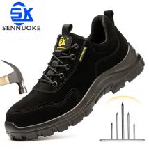 Scarpe da lavoro uomo antinfortunistiche donna stivali anfibi militari sportive lavoro scarpe trekking uomo firmate kevlar man shoes