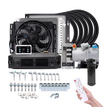 Universal Automotive Auto Elektrische Klimaanlage Kompressor 12V 24V für Auto Van Street Rod Heißer Klassische A/C klimaanlage