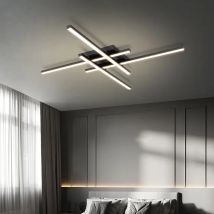 Modern LED Ceiling Light Minimalist Long Line 30/40/50cm Lamps For Bedroom Living Room Hotel Study Indoor Lighting Illumination