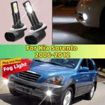 Für Kia Sorento 2006 2007 2008 2009 2010 2011 2012 2Pcs LED Lampe Auto Nebel Vorne Licht 20000LM Ultra helle Hohe Qualität