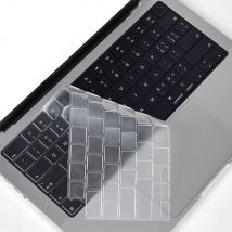 Cover per tastiera in TPU trasparente ultra sottile per MacBook Air 13,6 13 pollici M4 M3 M2 M1 Chip e Pro 14 13 15 16 pollici Layout UE e USA