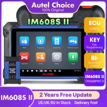Scanner di programma Autel IM608 II IM608S II Strumento di programmazione Key FOB Set completo Scanner diagnostico, Funzione IMMO superiore, Codifica ECU