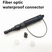FTTH fiber optic waterproof connector 1/10/20 PC optical without connector for Corning optitap waterproof flange adapter socket