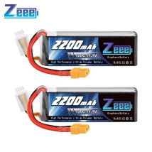 2szt Zeee 3S 2200mAh Akumulator Lipo 11.1V 120C z wtyczką XT60 do FPV Drone Airplane RC Car Truck Graphene Boat RC Model Parts