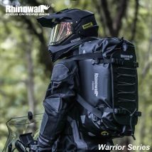 Rhinowalk Motorcycle Tail Bag 20/40/65L Waterproof Motorcycle Backpack Motor Pannier Rear Seat Bag Motorbike Luggage Accessories