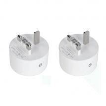 IoTorero UK 2 PACK Made For ESPHome No Relay  Plug Energy Meter Consumption Monitoring 16A Works With Home Assistant