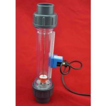 LZS-25A  Pipeline plastic tube water rotameter with flow alarm swith  lower limit(default) or upper limit