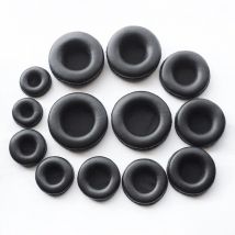 Wkładki do uszu na słuchawki obejmuje skórzane poduszka z pianki z gąbki 40mm 50mm 55mm 60mm 65mm