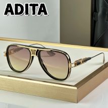 ADITA GRAND-DECADE DTS460 Hochwertige Sonnenbrille für Herren, Titan-Stil, modisches Design, Sonnenbrille für Damen, mit Box