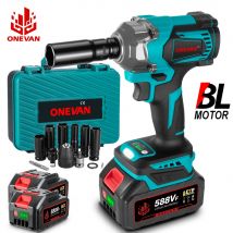 ONEVAN 1200N.M Avvitatore elettrico senza spazzole 3 funzioni 1/2 "Cacciavite a batteria Trapano elettrico per Makita Batteria Pin