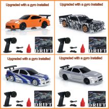 Verbesserter Gyro RC 1/43 Difting Car Racing RTR 4WD Allradantrieb Hochgeschwindigkeits-Funksteuerungsmodell 2,4 g Drift-Rennwagen Mini-Geschenke