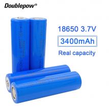 NEUE original Doublepow 18650 batterie 3,7 V 3400mah 18650 lithium-akku für taschenlampe etc