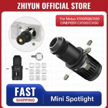 ZHIYUN Mini faretto ufficiale ZY Mount Kit Snoot ottico conico Studio fotografico Illuminazione video Accessorio per proiettore