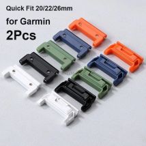 for Garmin Quick Fit Pins Adapters 2Pcs Quick Fit Pins Adapters Watch Terminal Lightweight Bands End Link Accessories 20/22/26mm