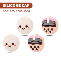 4 Teile/satz Cartoon Silikon Weiche Thumb-Stick Grip Cap Joystick Rocker Abdeckung Für Psvita PS Vita PSV 1000 2000 Schutz Fall