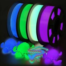 3D-Filament PLA Glow In The Dark 250 g 1 kg 1,75 mm leuchtendes Filament PLA 3D-Filament Regenbogen-Farbwechsel-Filament Flexibles TPU