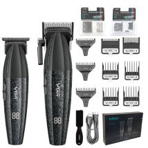 VGR Haarschneider Professioneller Trimmer Wiederaufladbar Haarschneidemaschine 9000 U/min Haarschneidemaschine Einstellbar Haarschneider für Männer V-640