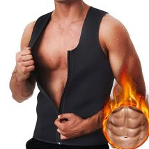 Männer Body Shaper Taille Trainer Sauna Weste Kompression Sweat Shirt Korsett Top Bauch Abnehmen Shapewear Fett Brennen Fitness Anzüge