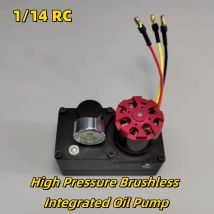 1/12 1/14 RC Metall Micro Hochdruck Bürstenlose Ölpumpe mit Hydrauliktank für LKW Bagger Kabolite Huina Double E CAT