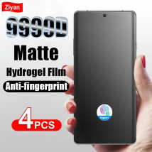 4 sztuki matowej folii hydrożelowej do Samsung Galaxy S25 Edge S24 S23 S22 S21 Note 20 Ultra S20 FE