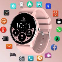 Für Xiaomi Mode Damen Smart Uhr Full Touch Screen HD Bildschirm Gesundheit Überwachung Herzfrequenz Wasserdichte Bluetooth Anruf Uhr