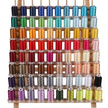 80 Nuovi colori Madeira Set Premium 40WT Filo da ricamo in poliestere 500M Ogni bobina Brother Babylock Janome Singer Macchine domestiche
