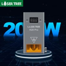 LASER TREE K20 Testa laser a potenza ottica da 20 W con ugello Air Assist Modulo 4 diodi per macchina da taglio per incisore CNC Strumenti fai da te